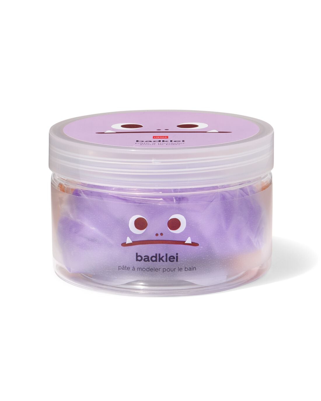 HEMA Badklei lila+oranje 2x80g | HEMA