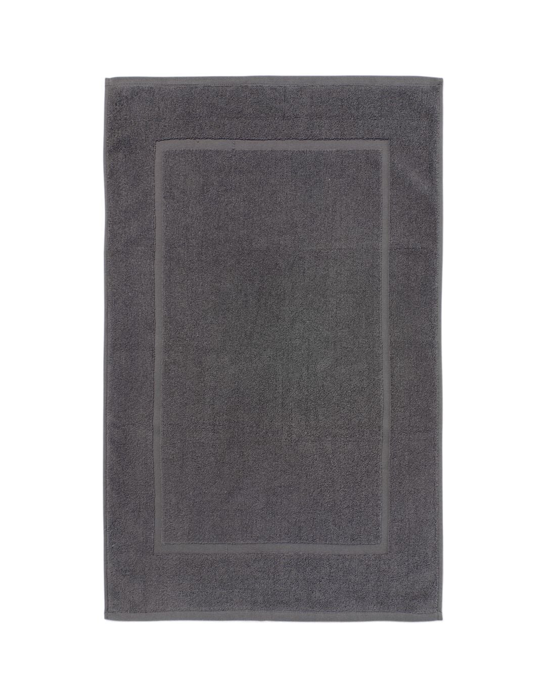 HEMA Badmat 50x85 zware kwaliteit donkergrijs (donkergrijs) | HEMA