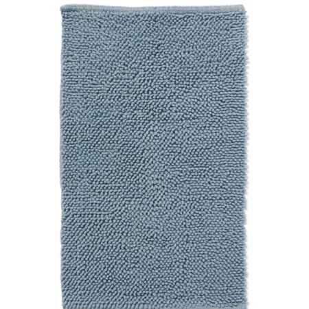 HEMA Badmat 50x85cm chenille ijsblauw (ijsblauw) | HEMA
