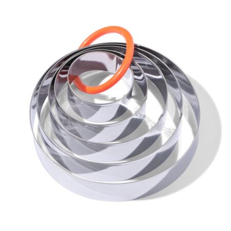 HEMA Bak- garneerring set 5 stuks (grijs metallic) | HEMA