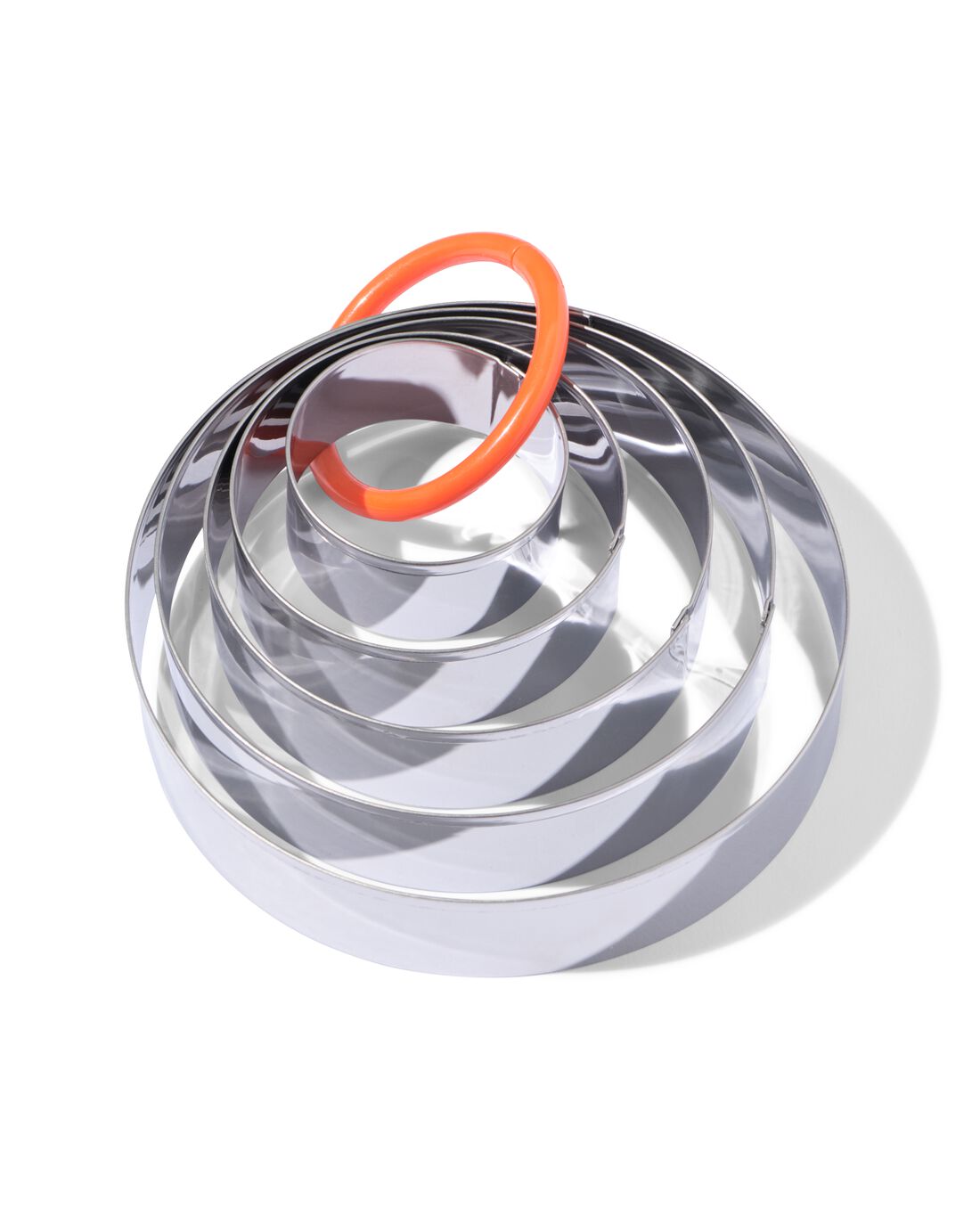 HEMA Bak- garneerring set 5 stuks (grijs metallic) | HEMA