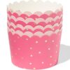 HEMA Bakjes ⌀9.3x6cm papier prinses - 8 stuks (roze) | HEMA