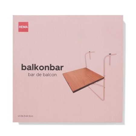 HEMA Balkonbar 41x36.5x61.5cm | HEMA