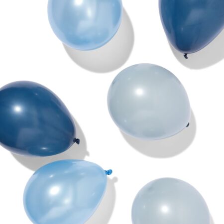 HEMA Ballonnen 23cm blauw - 20 stuks (blauw) | HEMA