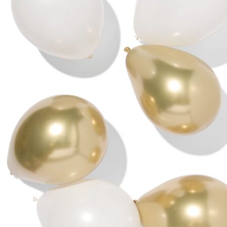 HEMA Ballonnen 23cm goud - 20 stuks (goud) | HEMA