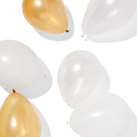 HEMA Ballonnenboog 20-30cm goud - 75 stuks (goud) | HEMA
