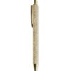 Balpen glitter goud blauwschrijvend
