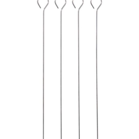HEMA Barbecue spiezen rvs 30cm - 4 stuks (aluminium) | HEMA