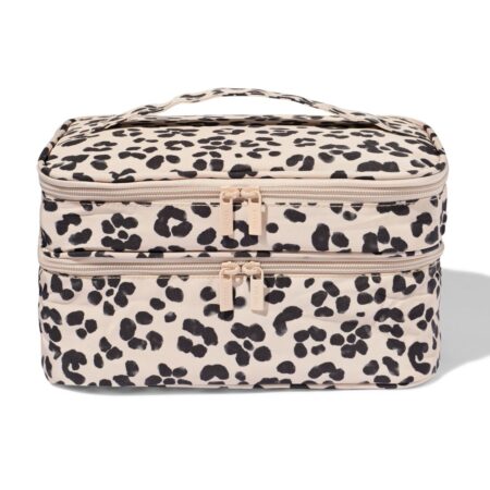 HEMA Beautycase 25x17cm luipaard | HEMA