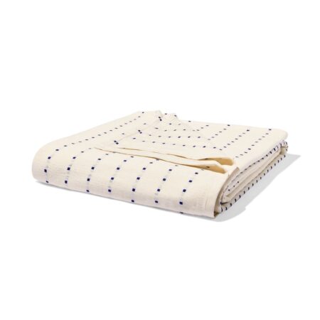 HEMA Bedsprei 230x250cm strepen (ecru) | HEMA