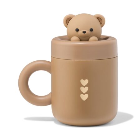 HEMA Beker 500ml rvs beer (bruin) | HEMA