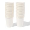 HEMA Bekers wit - 50 stuks | HEMA