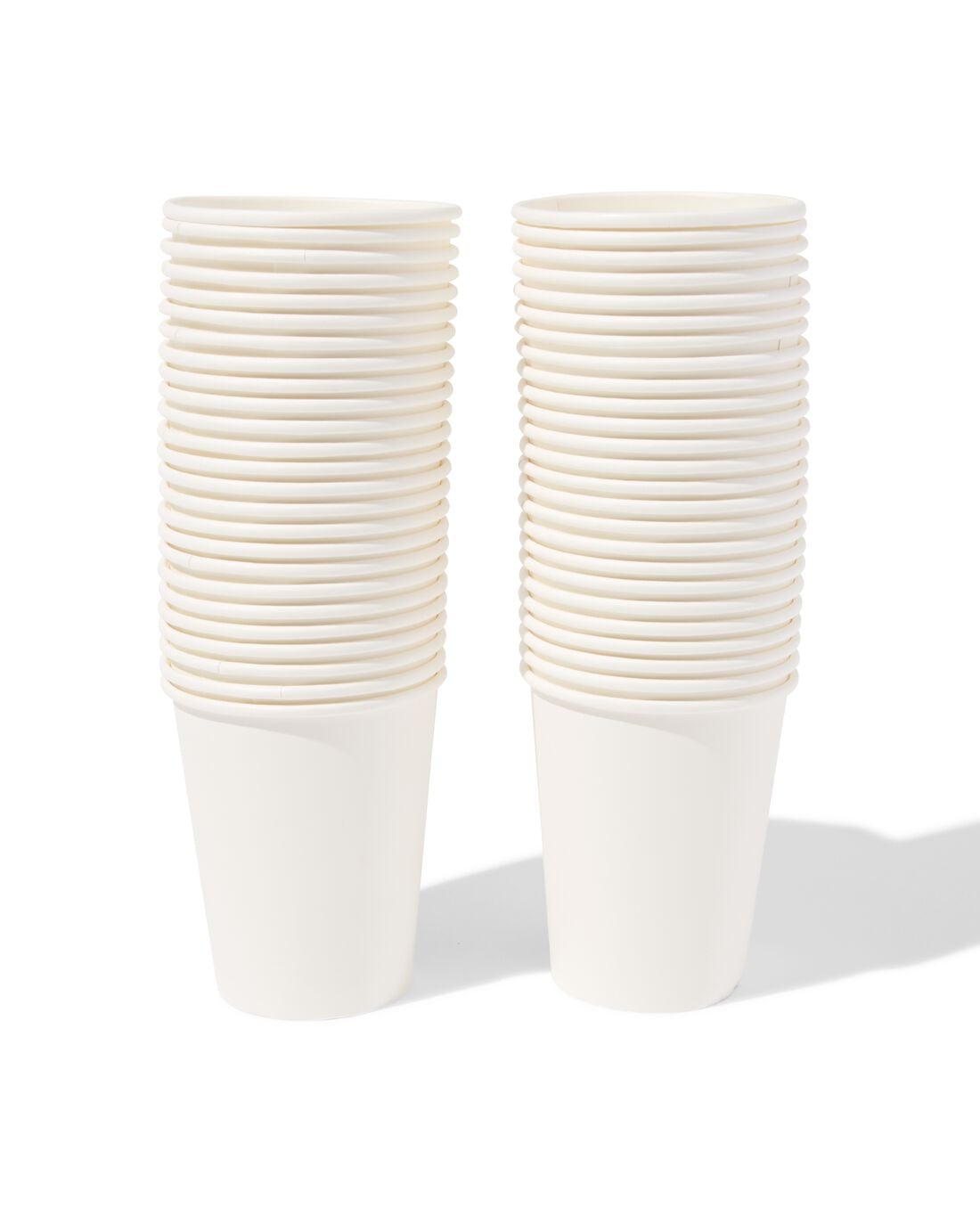 HEMA Bekers wit - 50 stuks | HEMA