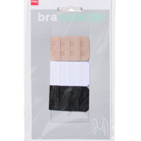 HEMA Bh verlengstukken - 3 stuks (zwart) | HEMA
