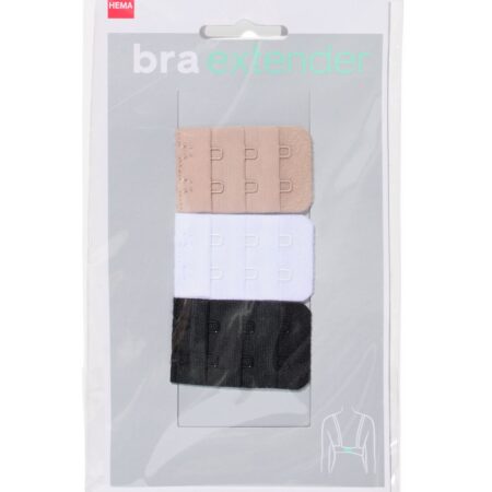 HEMA Bh verlengstukken - 3 stuks (zwart) | HEMA