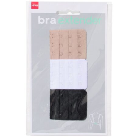 HEMA Bh verlengstukken - 3 stuks (zwart) | HEMA