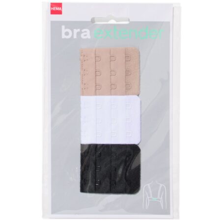 HEMA Bh verlengstukken - 3 stuks (zwart) | HEMA