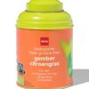 HEMA Bio groene thee gember-citroengras 75gr in blik | HEMA