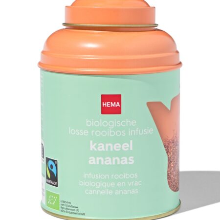HEMA Bio rooibos kaneel-ananas 75gr in blik | HEMA
