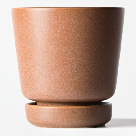 Bloempot ⌀14.4x14.8cm keramiek terra (oranje)