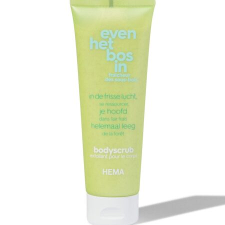 HEMA Bodyscrub even het bos in 125ml | HEMA