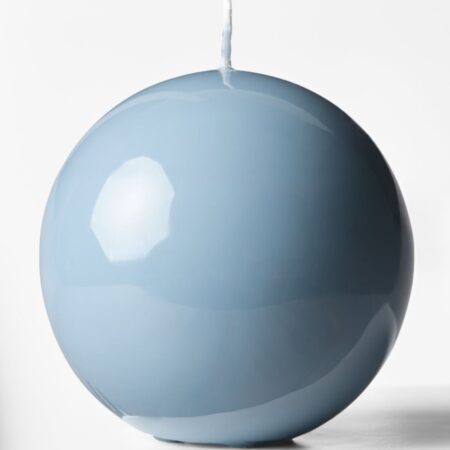 Bolkaars ⌀10cm blauw