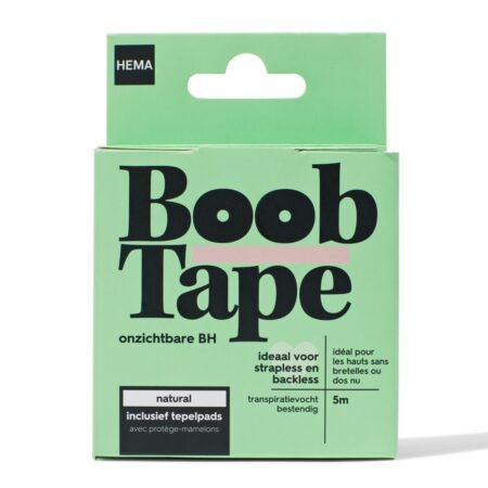 HEMA Boobtape beige 5m inclusief tepelpads | HEMA