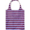 HEMA Boodschappentas L 43x70cm strepen (bordeauxrood) | HEMA