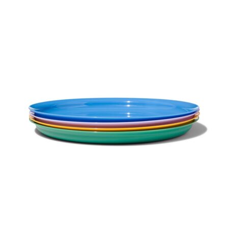 HEMA Bord Ø23cm kunststof - 4 stuks | HEMA
