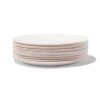 HEMA Borden karton Ø22.6 cm 20 stuks (wit) | HEMA