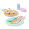 HEMA Bordjes en vorkjes bio plastic | HEMA