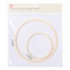 HEMA Borduurring ⌀12+20cm inclusief stof en 2 naalden | HEMA
