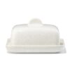 HEMA Botervloot 14 x 15 x 9cm Trend aardewerk groen spikkel (groen) | HEMA