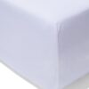 HEMA Boxspring hoeslaken 100x200/220cm jersey wit (wit) | HEMA