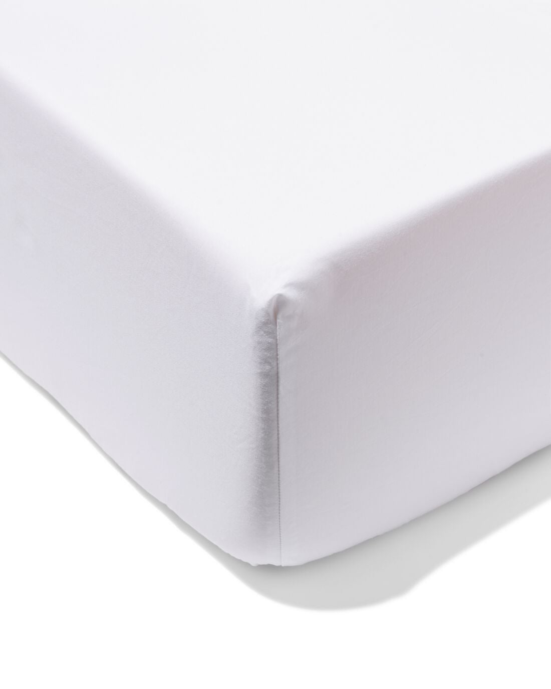 HEMA Boxspring hoeslaken 180x200cm hotel katoen percal wit (wit) | HEMA