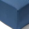 HEMA Boxspring hoeslaken 80x200cm zacht katoen blauw (blauw) | HEMA