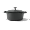 HEMA Braadpan Ø24cm Lyon gietijzer PFAS-vrij (zwart) | HEMA