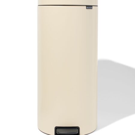 HEMA Brabantia Newlcon prullenbak 30L zand (zand) | HEMA
