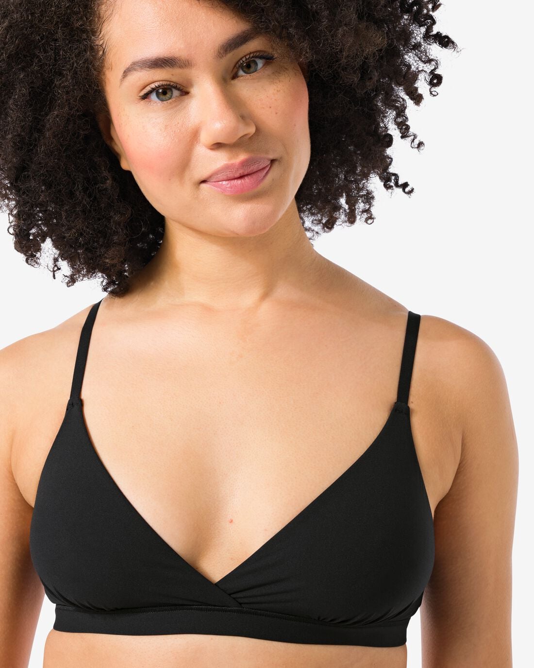 HEMA Bralette zonder beugel zwart (zwart) | HEMA