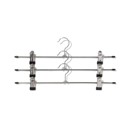 HEMA Broekhangers metaal - 3 stuks (zwart) | HEMA