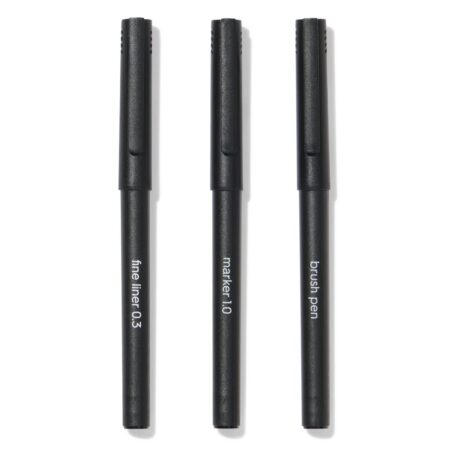 HEMA Brushpen en fijnschrijvers - 3 stuks | HEMA