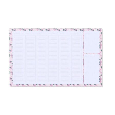 HEMA Bureau onderlegger papier bloemen (multi) | HEMA