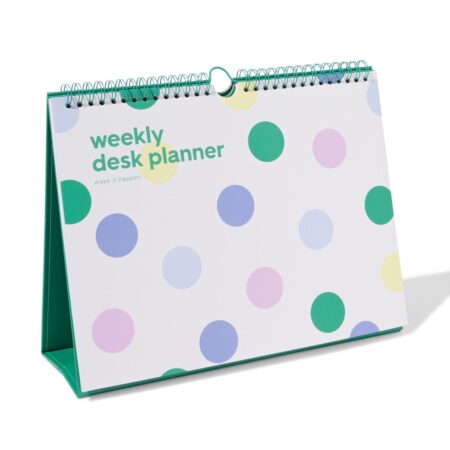 HEMA Bureau weekplanner met spiraal en standaard 21x28 | HEMA