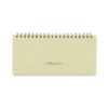 Bureauplanner met spiraal 13x27 groen