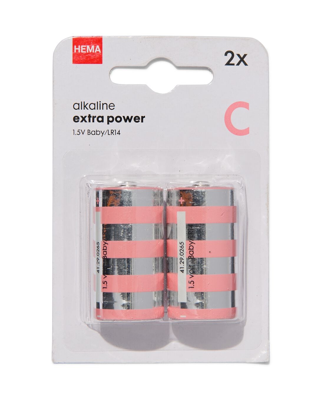 C alkaline extra power batterijen - 2 stuks