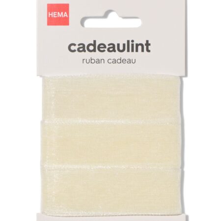 HEMA Cadeaulint 4.3m gebroken wit | HEMA
