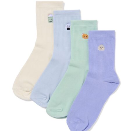 HEMA Cadeauset sokken dumpling - 4 paar (multicolor) | HEMA
