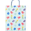 HEMA Cadeautas L 31x24cm papier monsters | HEMA