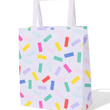 HEMA Cadeautasjes M confetti - 6 stuks (multicolor) | HEMA
