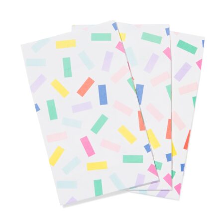 HEMA Cadeauzakjes S confetti - 3 stuks (multicolor) | HEMA